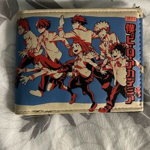 Anime Wallet - Blue and Tan